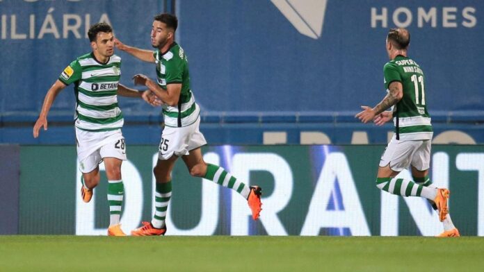 Vizela-Sporting (MANUEL FERNANDO ARAUJO/LUSA)