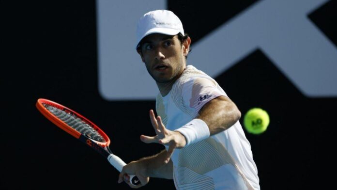 Nuno Borges no Open da Austrália (Mast Irham/EPA)