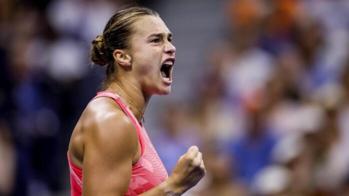 Aryna Sabalenka no US Open (CJ GUNTHER/EPA)