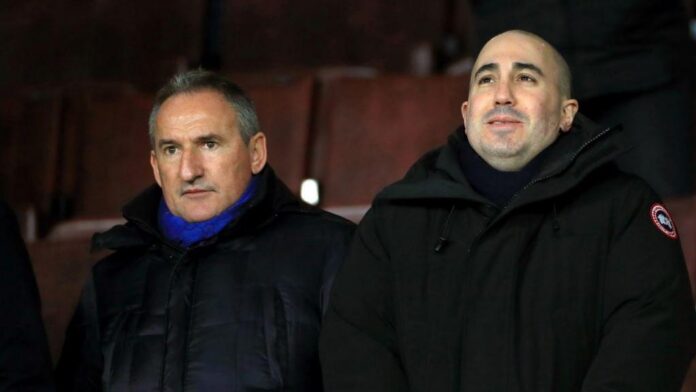 Txiki Begiristain  e Omar Berrada (foto: Mike Egerton/PA Images via Getty Images)