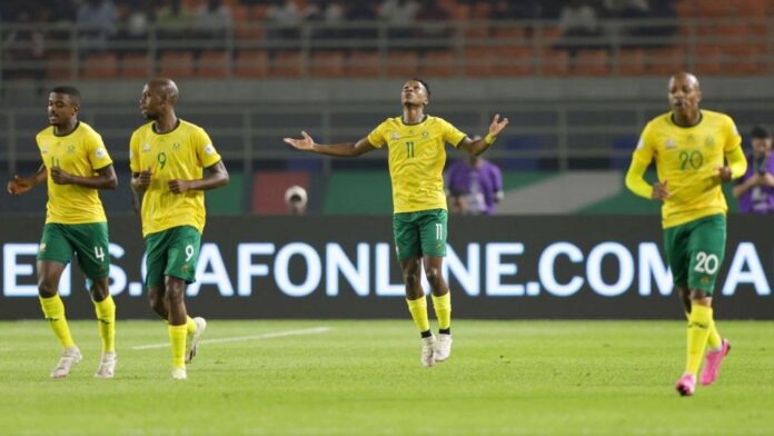 África do Sul - Namíbia (foto: @CAF_Online)