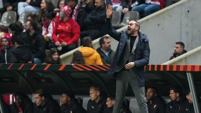 Sp. Braga-Qarabag (EPA/HUGO DELGADO)
