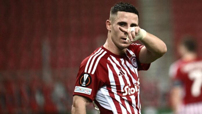 Daniel Podence (Photo by ARIS MESSINIS/AFP via Getty Images)