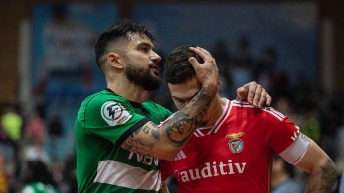 Benfica-Sporting, final da Taça da Liga de futsal (LUSA)