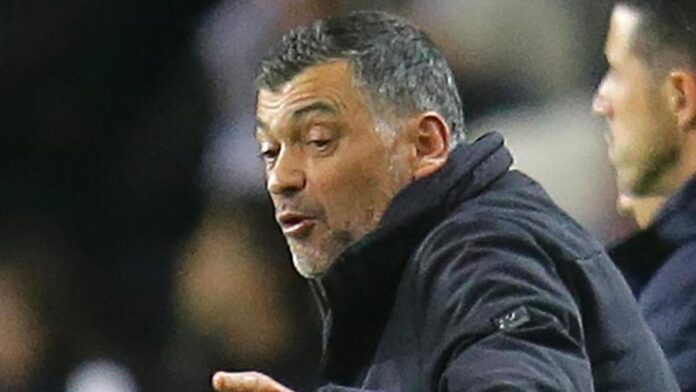 Sérgio Conceição no FC Porto-Sp. Braga (MANUEL FERNANDO ARAÚJO/Lusa)
